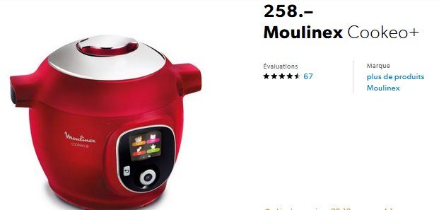 Moulinex Elettrodomestici da cucina: Moulinex COOKEO EPC09 Multicooker – Usato da Collonges venduto da arashee 2