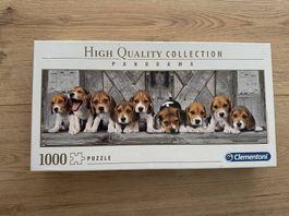 1000 er Puzzle Hunde Welpen 
