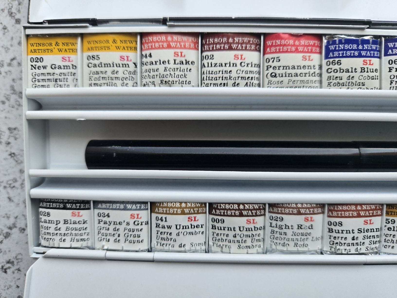 Bastelsets: mini boîte de couleur Winsor & Newton – Gebraucht aus Montet (Broye) von CandiceD 5