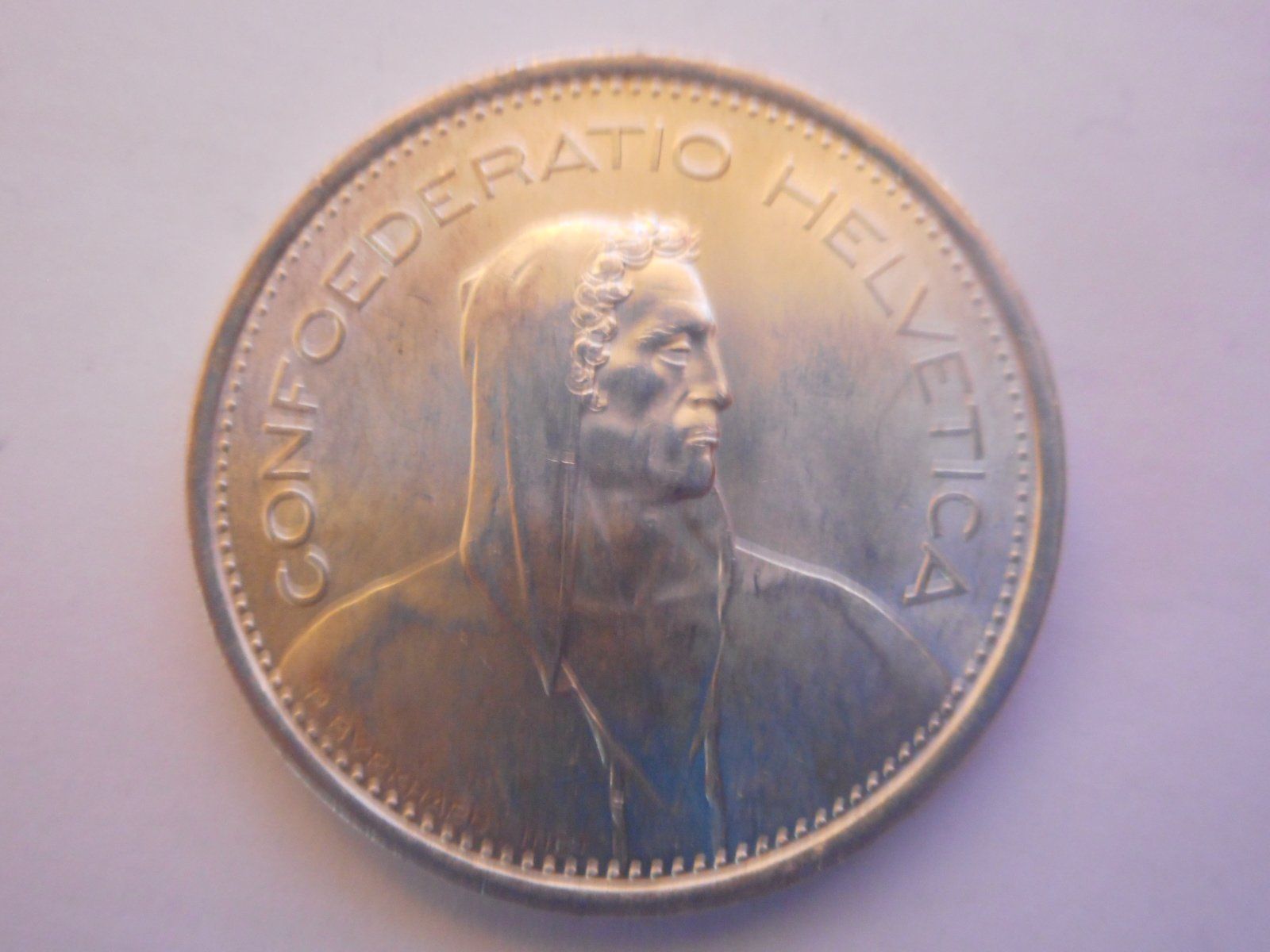 Tutti le monete: 5 Fr. 1969 silber – Nuovo (secondo la descrizione) da Kriegstetten venduto da pizlad2010 3