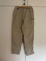 Sommer Trekkinghose Zip-Off beige Gr. 38