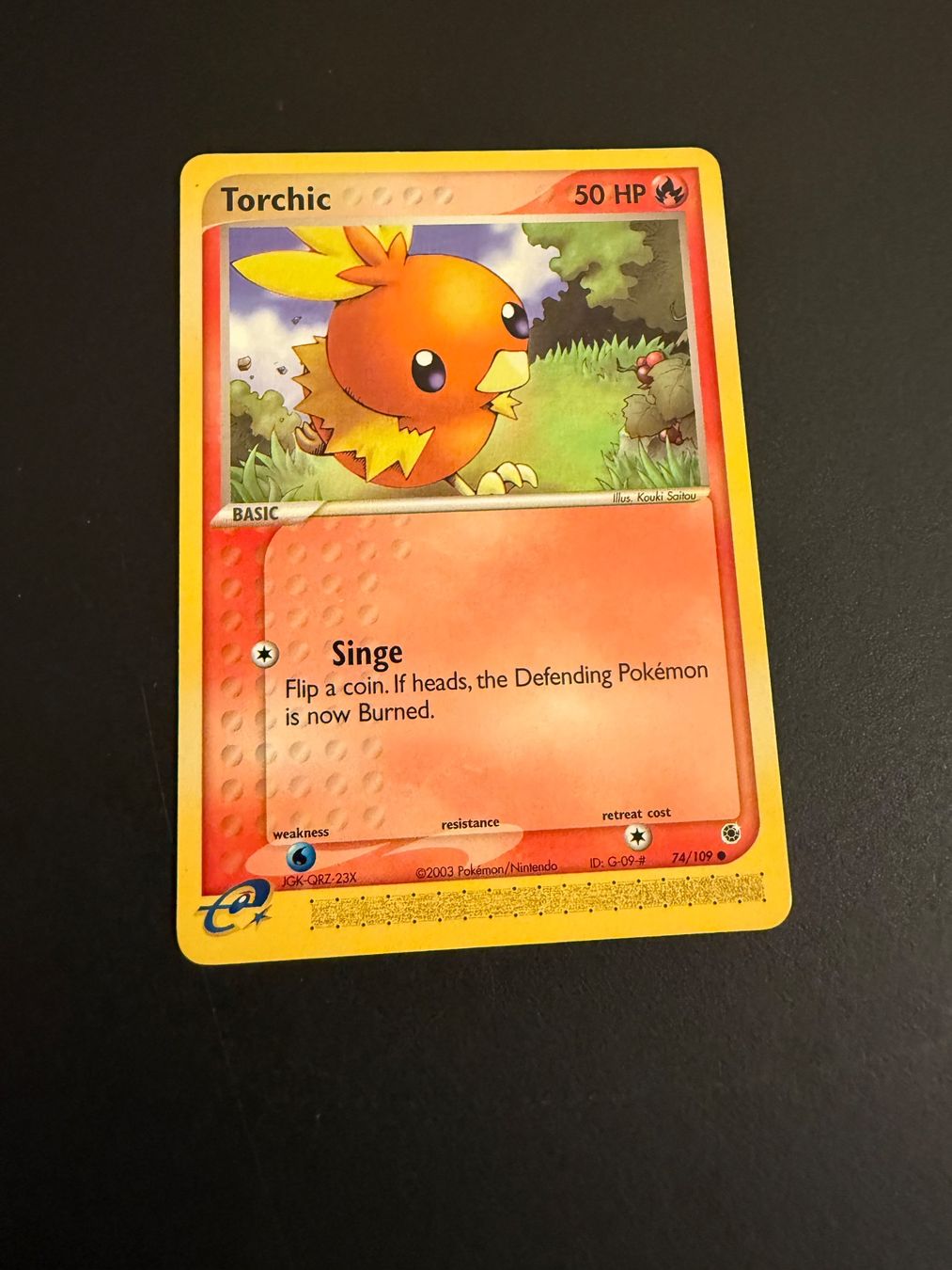 Pokémon Carte collezionabili: Torchic Ruby and Sapphire #74/109 – Usato da Zürich venduto da pokemon_cards