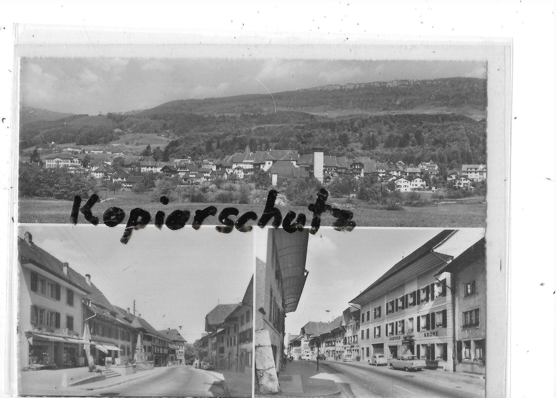 Cartoline postali: BE Wiedlisbach – Usato da Schocherswil venduto da Wilare
