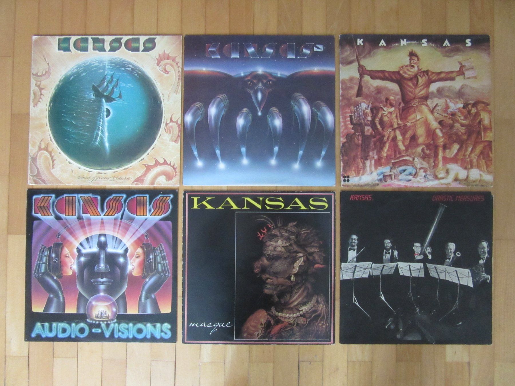 Dischi in vinile: 6 Langspielplatten "KANSAS" – Usato da Degersheim venduto da Tforelle