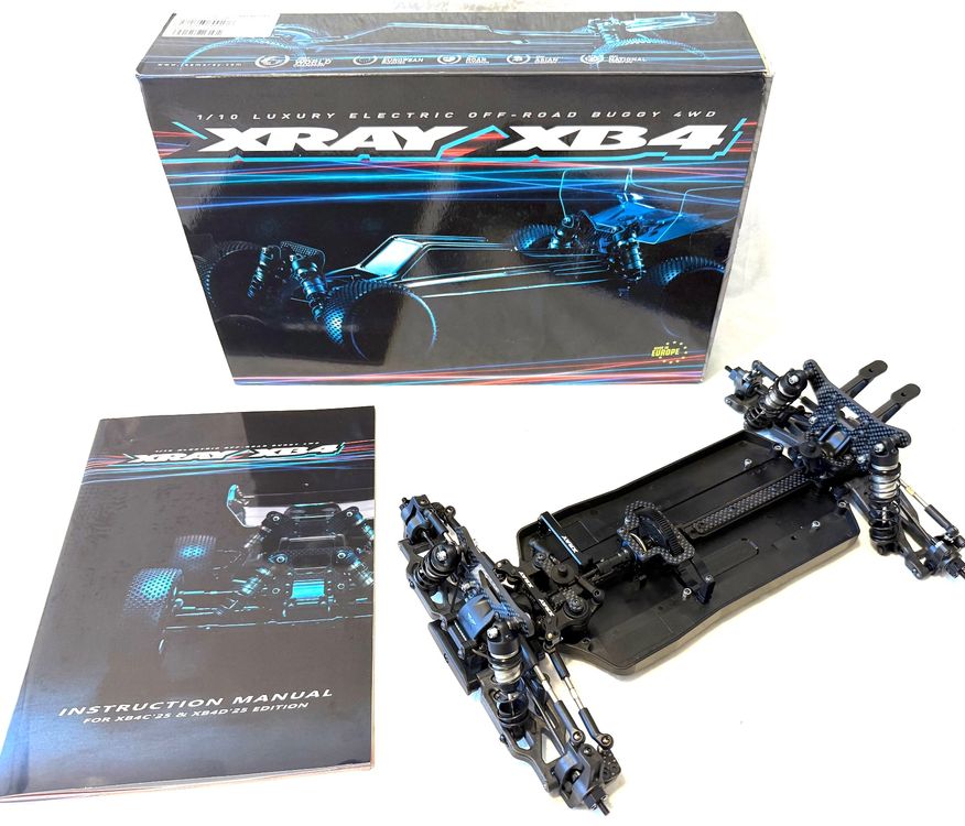 XRay RC Kits de montage: XRAY XB4 2025 ÉDITION CARPET – Neuf avec emballage d'origine à Yverdon-les-Bains par Fijo-rc