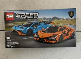 LEGO Lamborghini Revuelto und Huracán STO