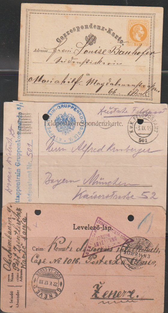 Ansichtskarten: Carte postale ancienne avec timbres et cachets – Gebraucht aus Crans-Montana von kira56 4