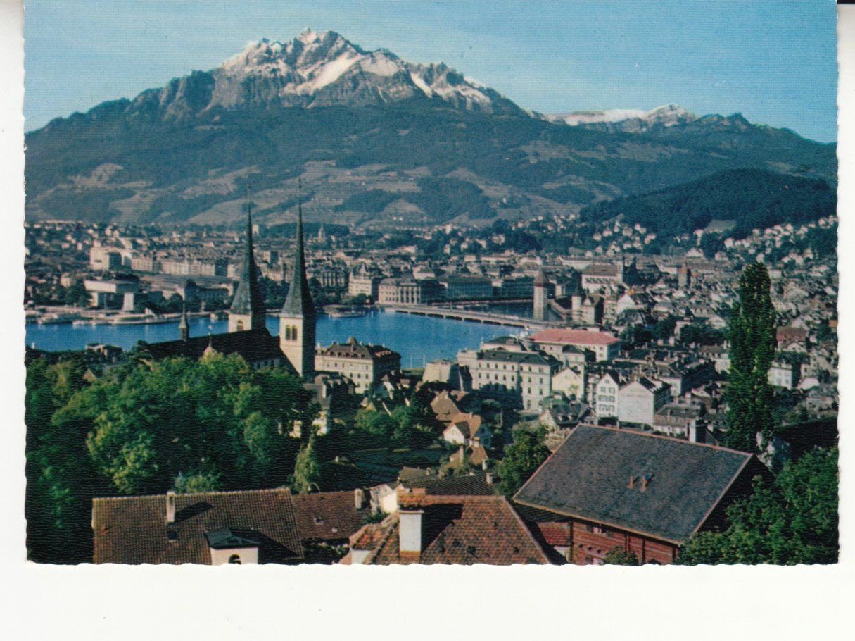 Cartoline postali: Luzern ca. 1960 – Usato da Bürglen TG venduto da StampGraf