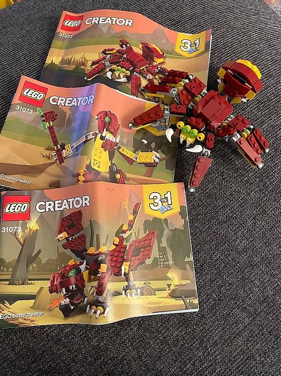 Kit di costruzioni: Lego Creator 31073 - les créatures mythiques – Usato da Yverdon-les-Bains venduto da mic_v8yx