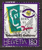 V885 - Telecom 1995 vollstempel