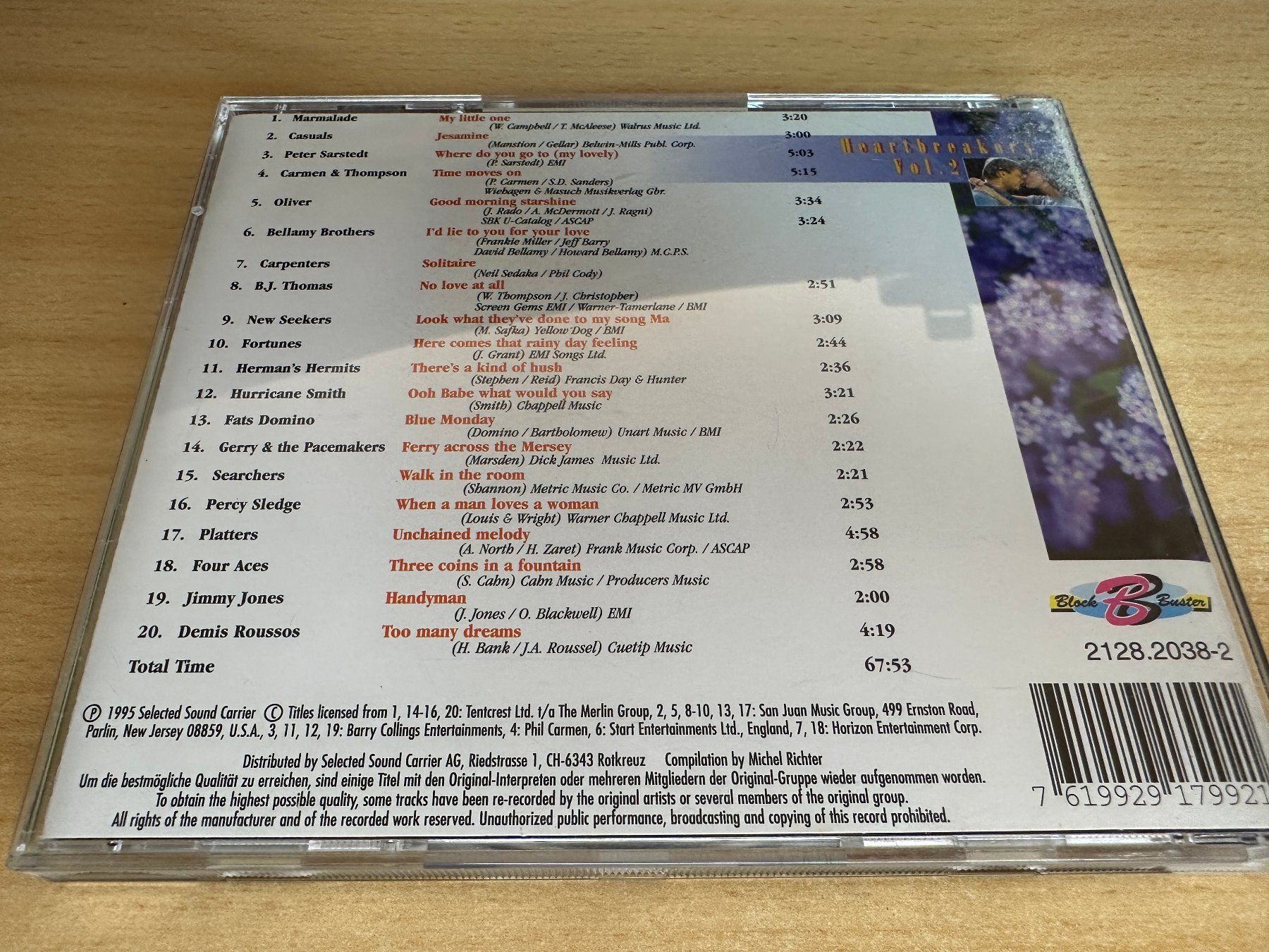 CD: Various – Heartbreakers Vol. 2 – Usato da Rikon im Tösstal venduto da Alpenmutz 1