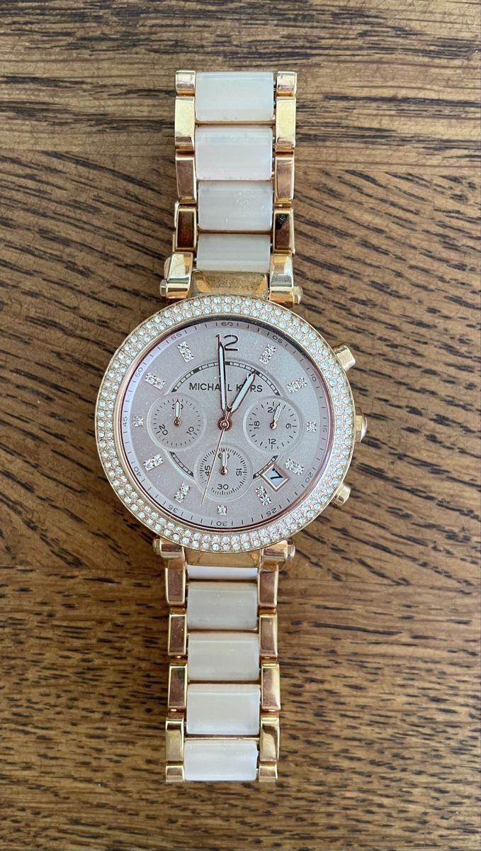 Michael Kors Uhren: Michael Korse Uhr Parker rosé – Gebraucht aus Lenzburg von JHVC