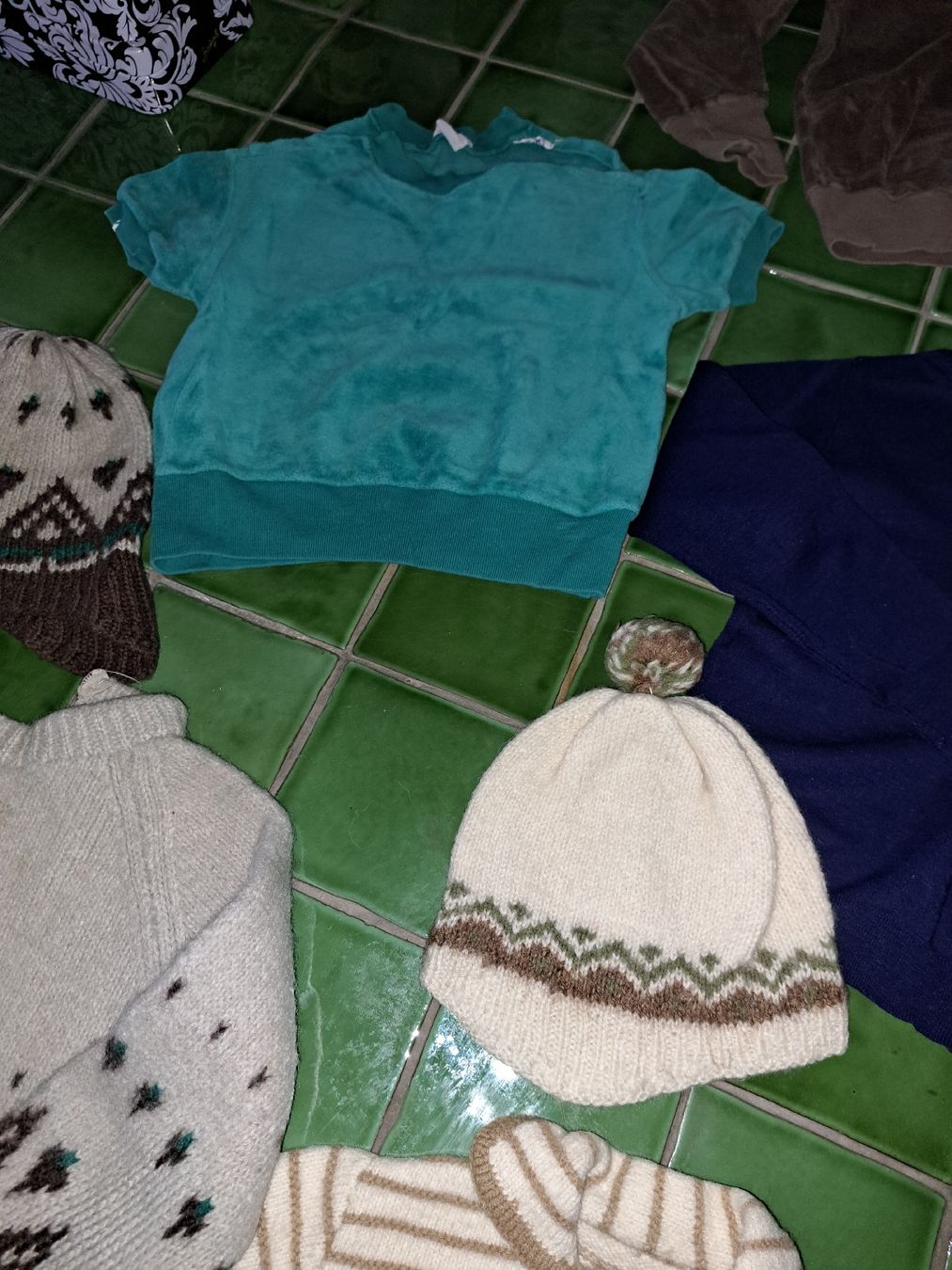 Lotti & Set di vestiti: Winter-Set,teils Handgestrickt, Grösse 92/98,  – Usato da Kölliken venduto da Upcycling-by-Mc-TAM 8