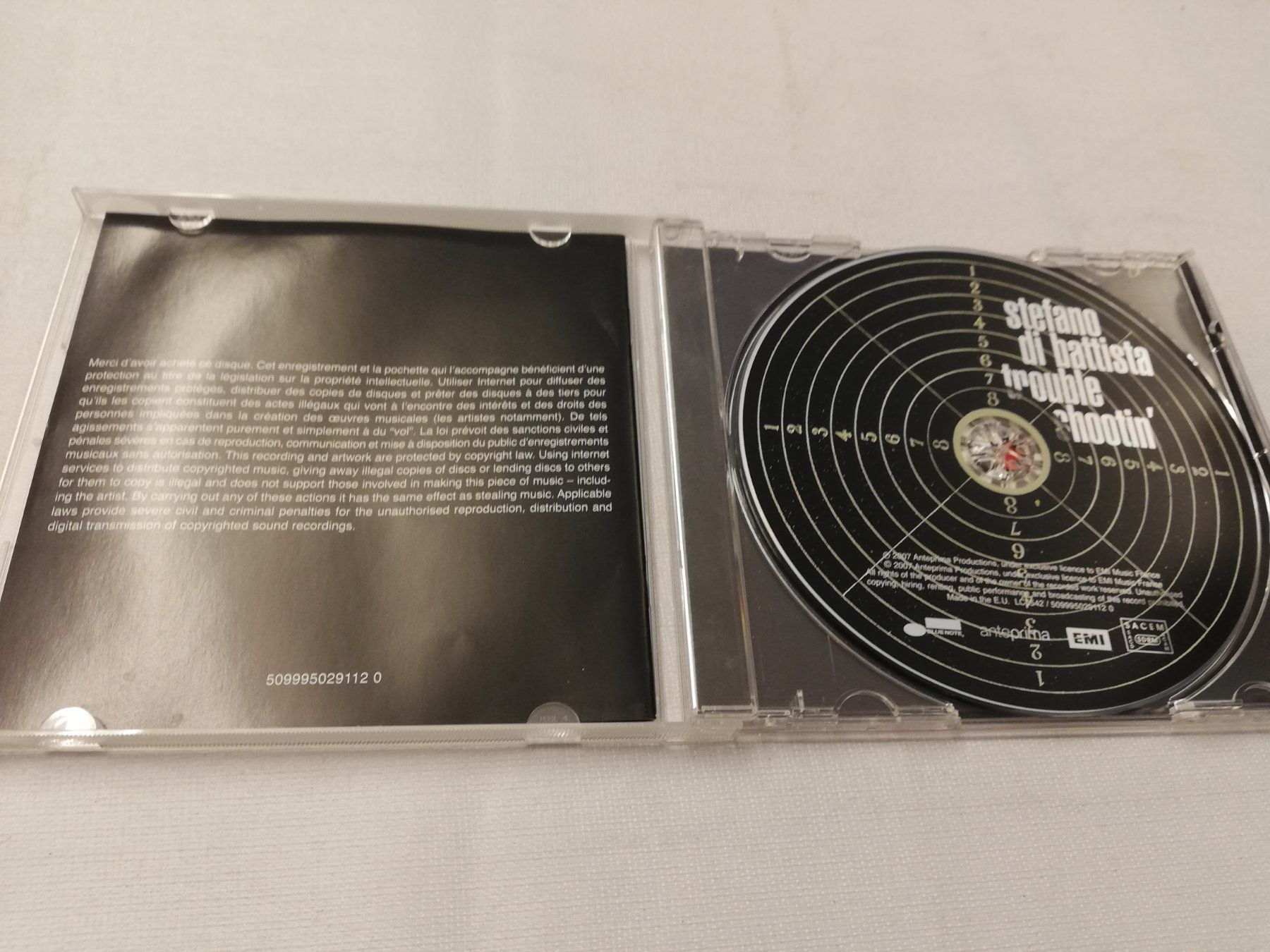 CDs: STEFANO DI BATTISTA - TROUBLE SHOOTIN' – D'occasion à Bern par Vinylsound.ch 2