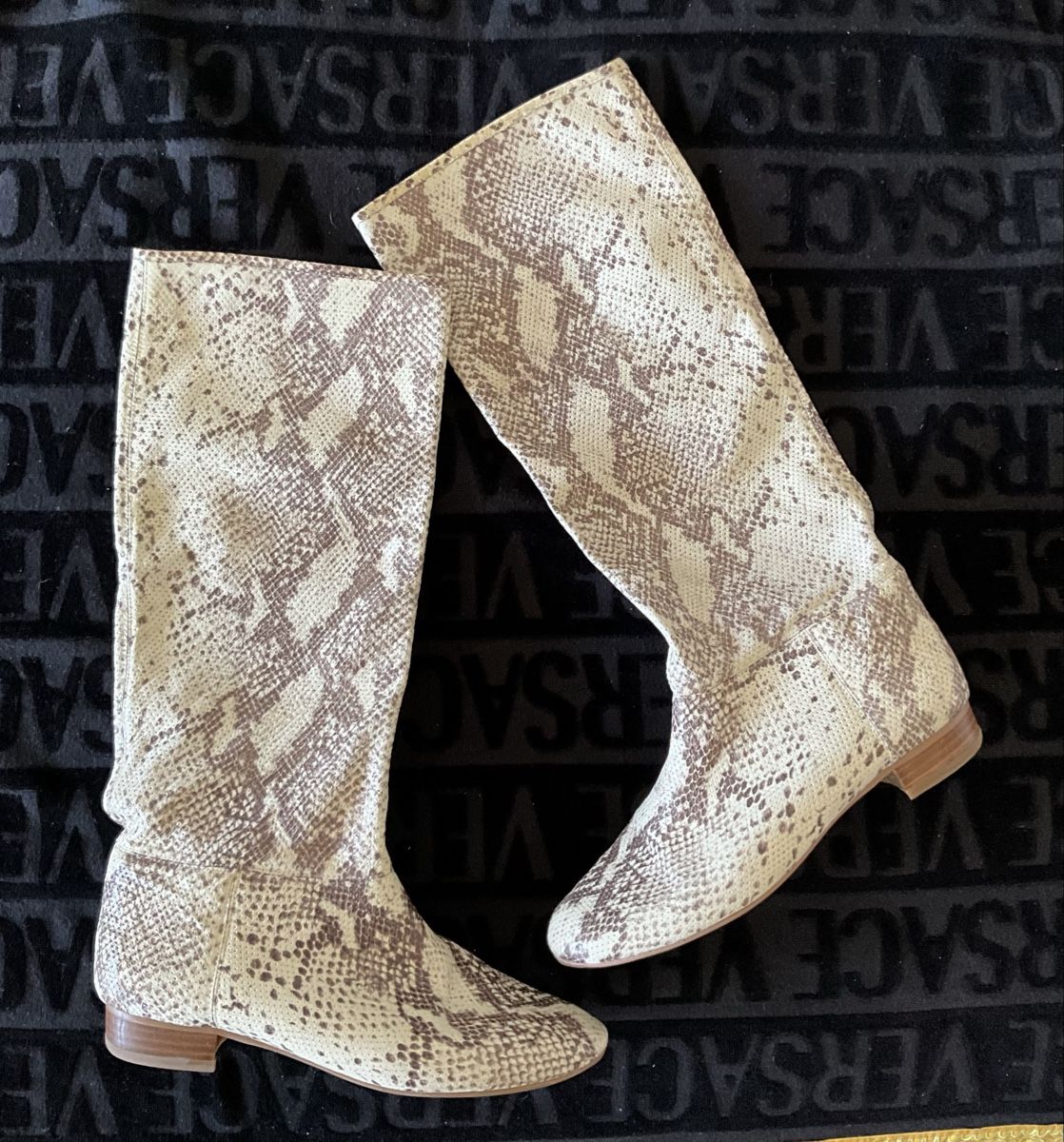 Scarpe da donna: ATTIZZARE-Schlangenleder Stiefel-Grösse 38 – Nuovo (secondo la descrizione) da Zürich venduto da thovala 2