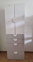 SMÅSTAD / PLATSA Kleiderschrank, weiß weiß/4 Schublade