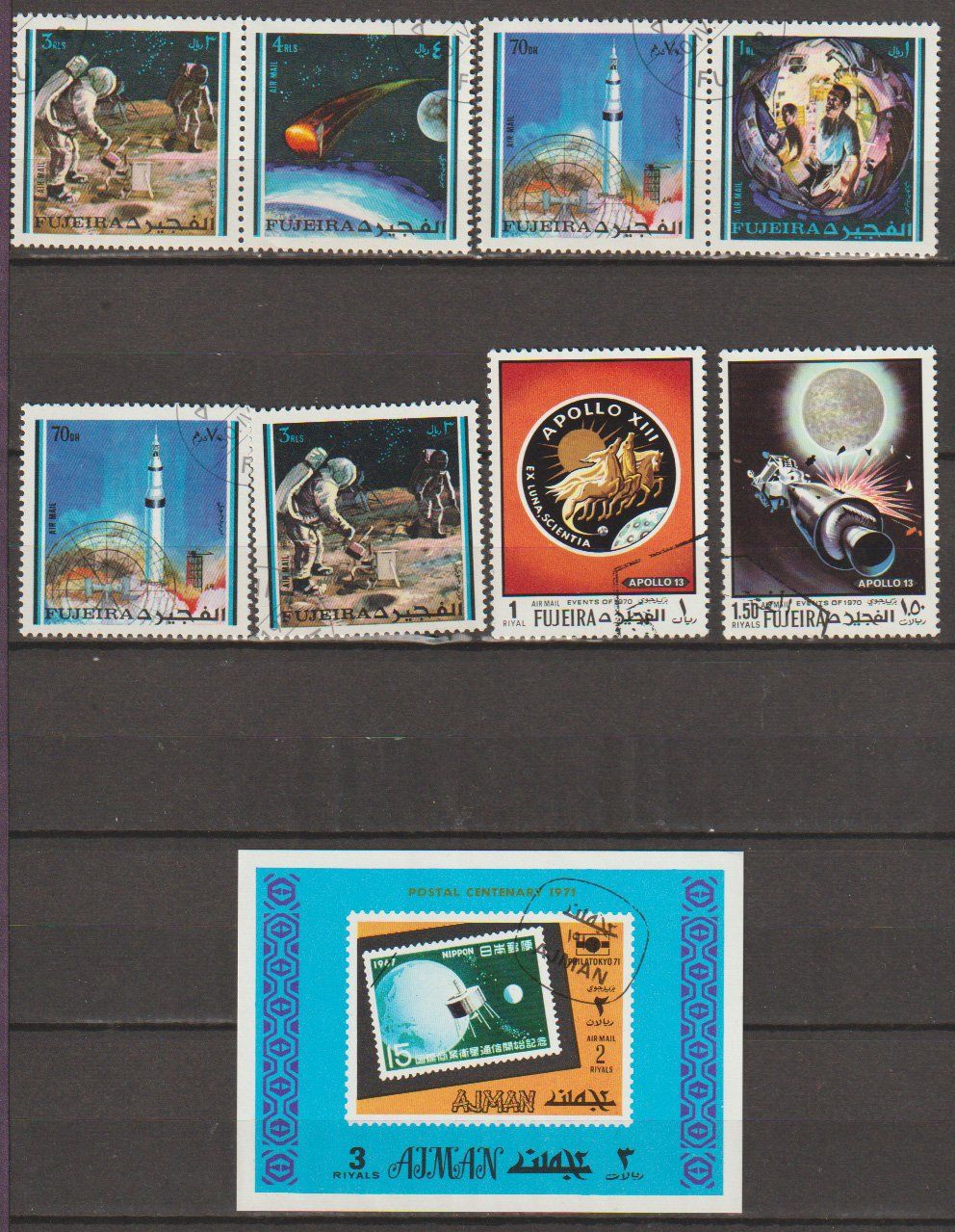Alle Briefmarken: Apollo lots divers excellent état – Gebraucht aus Crans-Montana von kira56