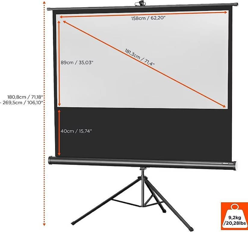 Heimkino: Celexon Eco Stativ, Leinwand, 16:9 – Gebraucht aus Stans von Korrekt