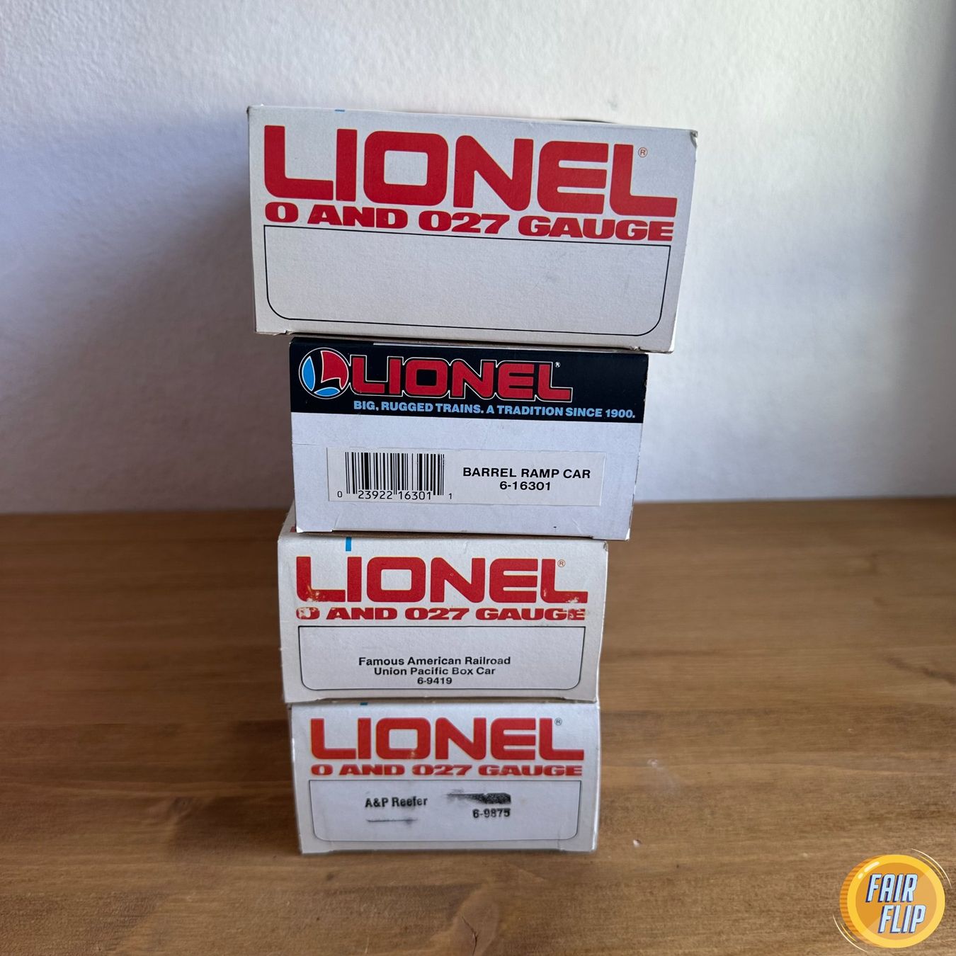 Lionel Modelleisenbahnen: Lionel 4er Set – Neu und originalverpackt aus Luzern von fairflip 1