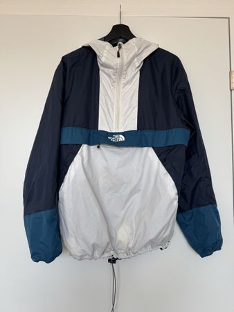 The North Face Anorak Jacke Herren Grösse M blau/weiss