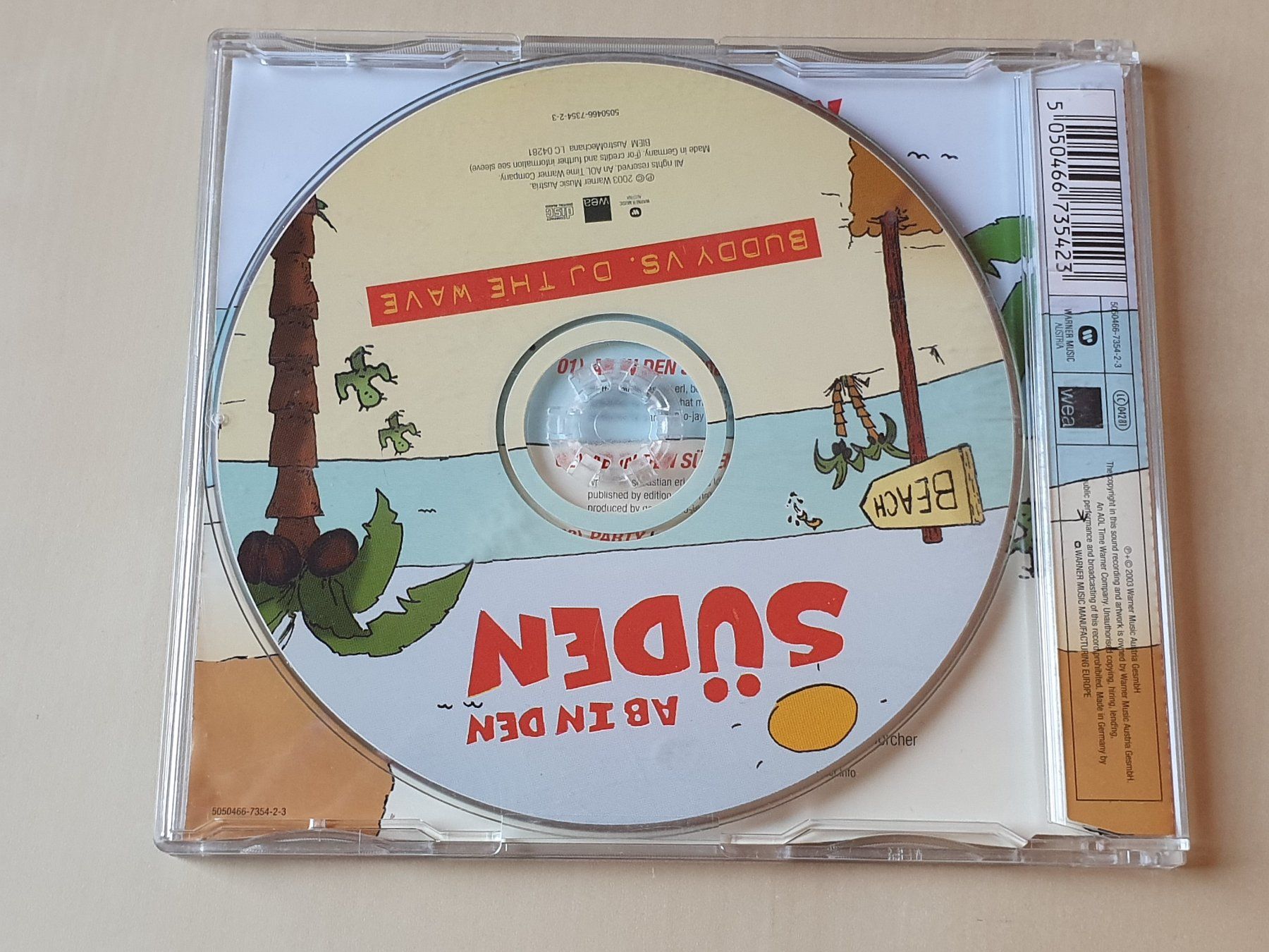 CD: Buddy Vs DJ The Wave Ab in den Süden – Usato da Stansstad venduto da collectorsshop 1