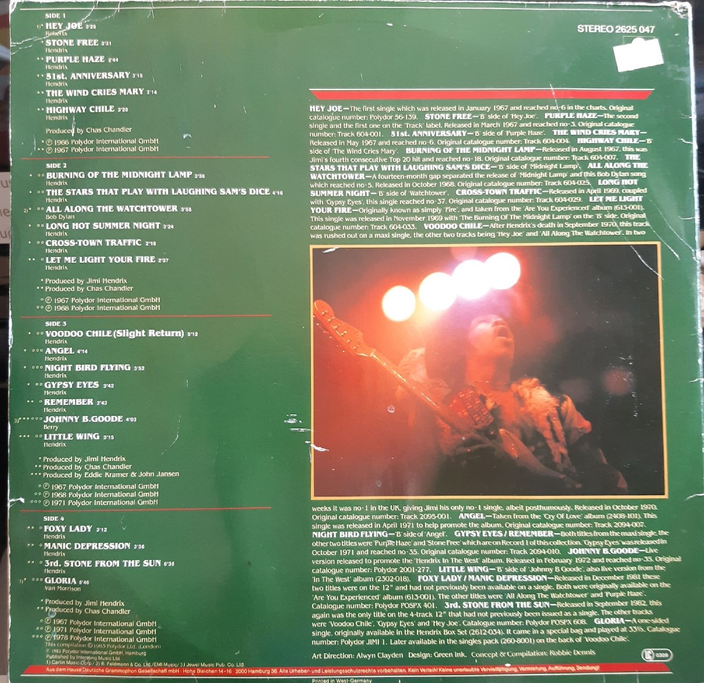 Dischi in vinile: JIMI HENDRIX: The Single Album – Usato da Frick venduto da kyb_yq8h 2
