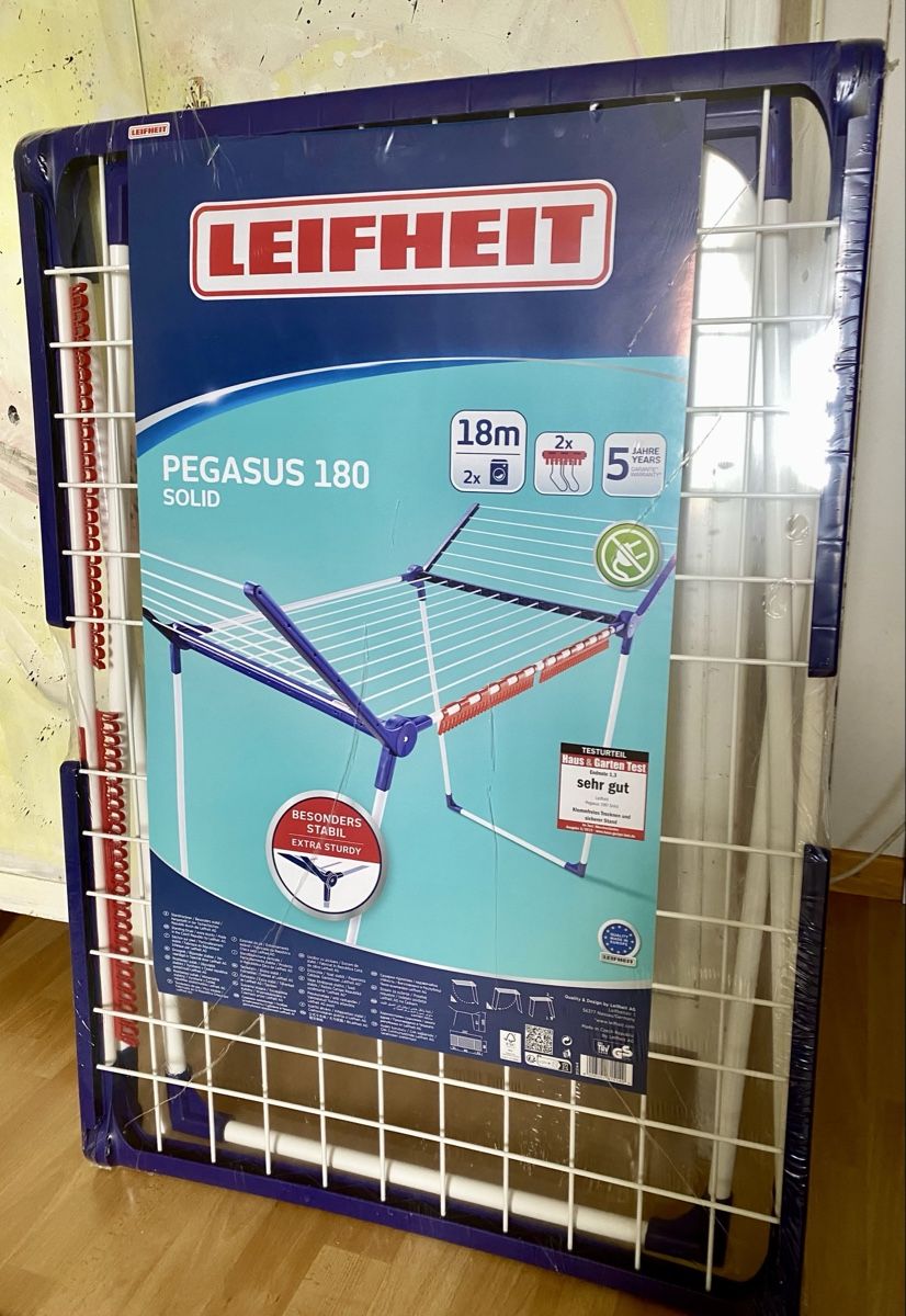 Leifheit Stenditoi: Wäscheständer Leifheit Pegasus 180 Solid NEU – Nuovo e nell'imballaggio originale da St.Gallen venduto da LUMUMBA7