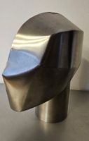 INOX Kopf von Reinhard Stubenrauch Berlin um 1990 TOP DESIGN