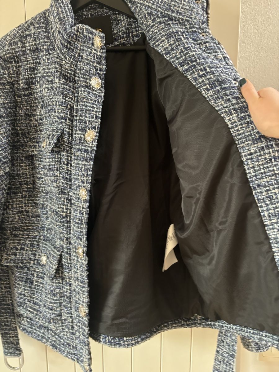 Maje Giacche: Maje Tweed Jacket Winter Chic Gr. 38 / S-M – Nuovo (secondo la descrizione) da Genève venduto da chl_zc89 4