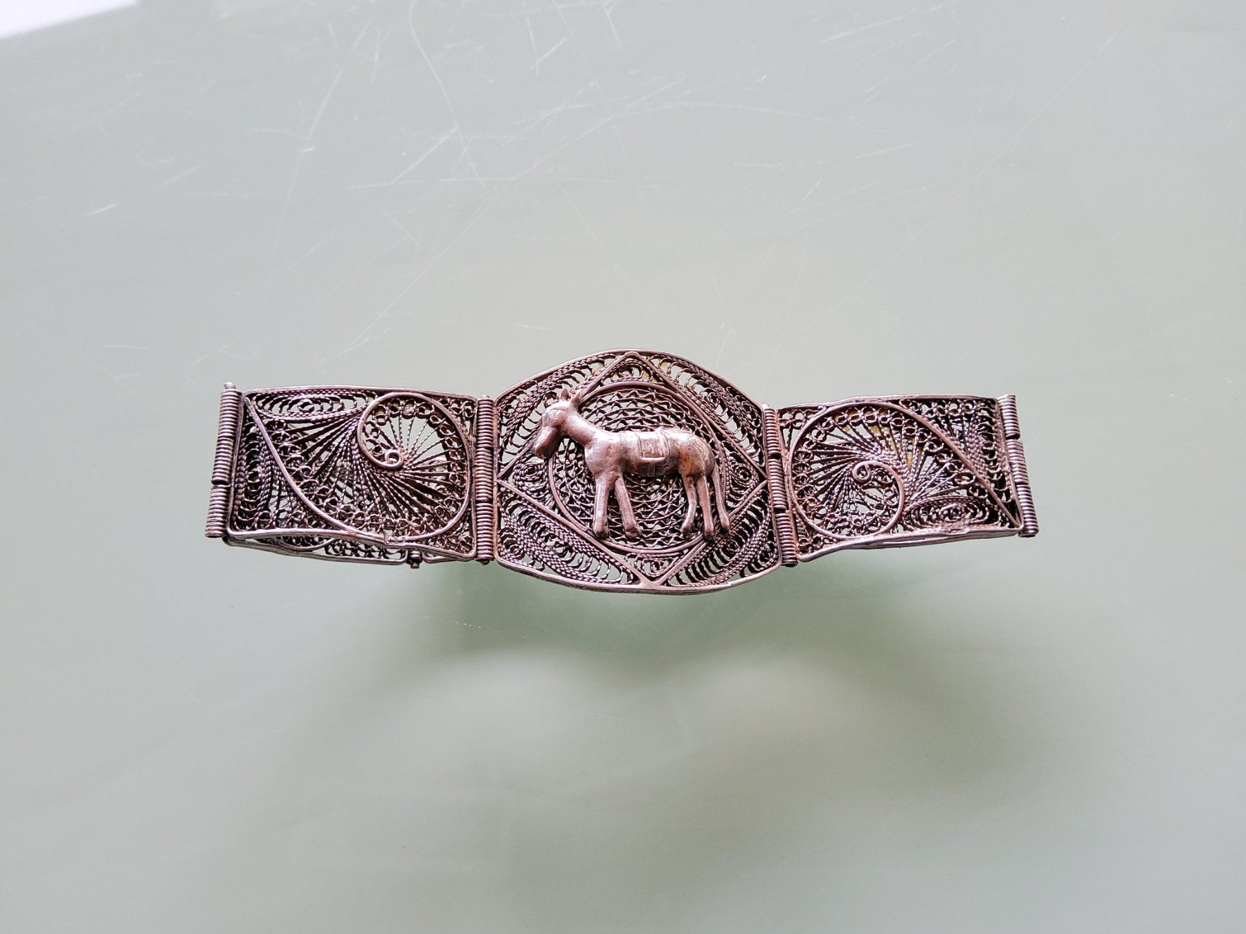Bracciali & Braccialetti: Ancien bracelet en argent filigrane  – Usato da Malleray venduto da Broc-Mo 4
