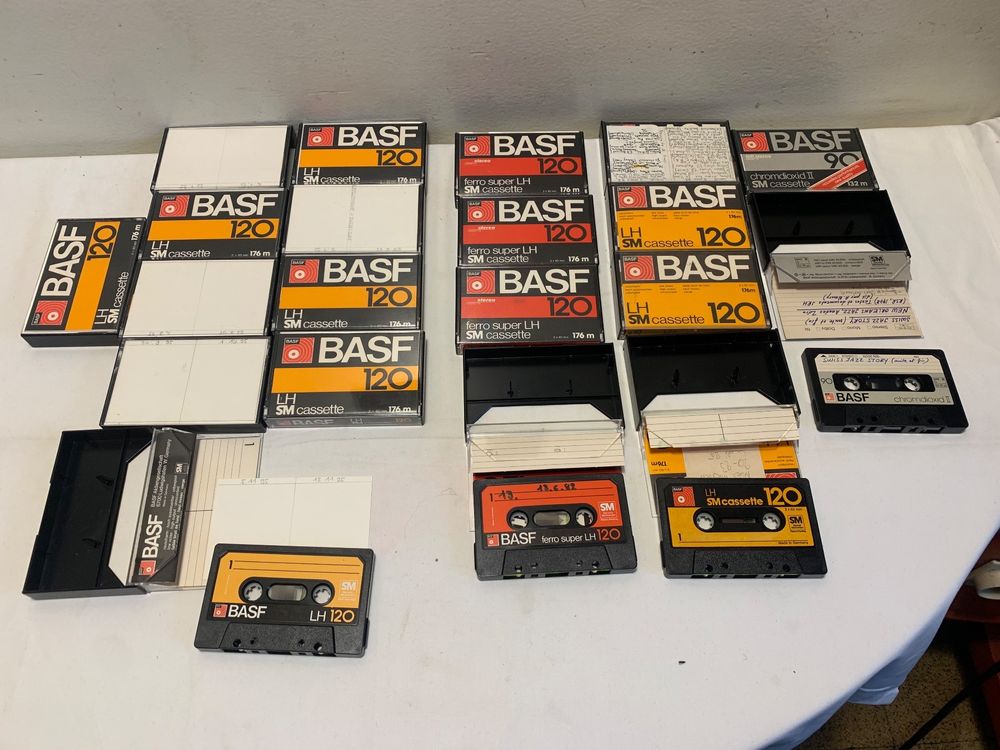 Cassette audio Basf LH-SM 120 (x20) (Gebraucht) in Geneve für CHF 5