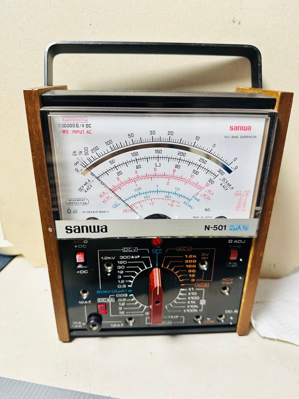 Misurare: Sanwa N-501 Multimeter Analog – Usato da Villmergen venduto da Werny1 2