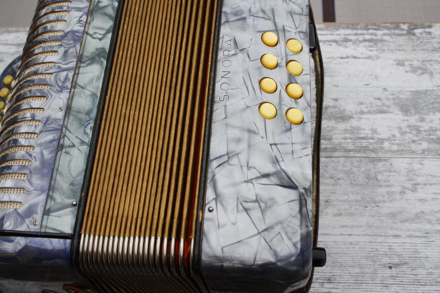 Hohner Strumenti musicali: HOHNER SONORA AKKORDEON HANDORGEL – Usato da Wauwil venduto da Pneuedy 4