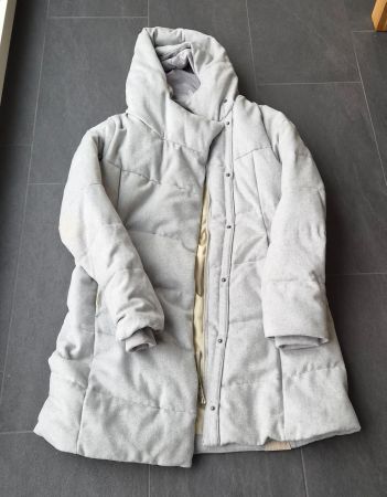 Wintermantel Ragwear Pavla grau gefüttert (M)