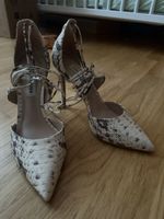 Steve Madden High Heels, Schlangenmuster, Grösse 37
