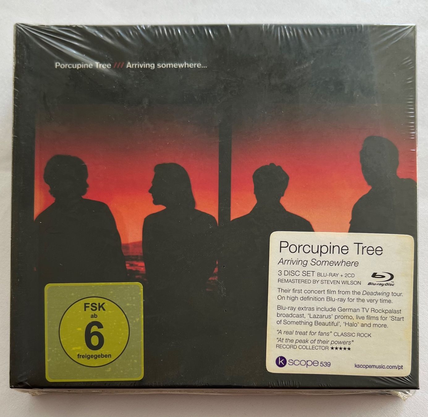 CDs: Porcupine Tree - Arriving somewhere... / 2CD + Blu-Ray, OVP – Neu und originalverpackt aus Schaffhausen von Mond689
