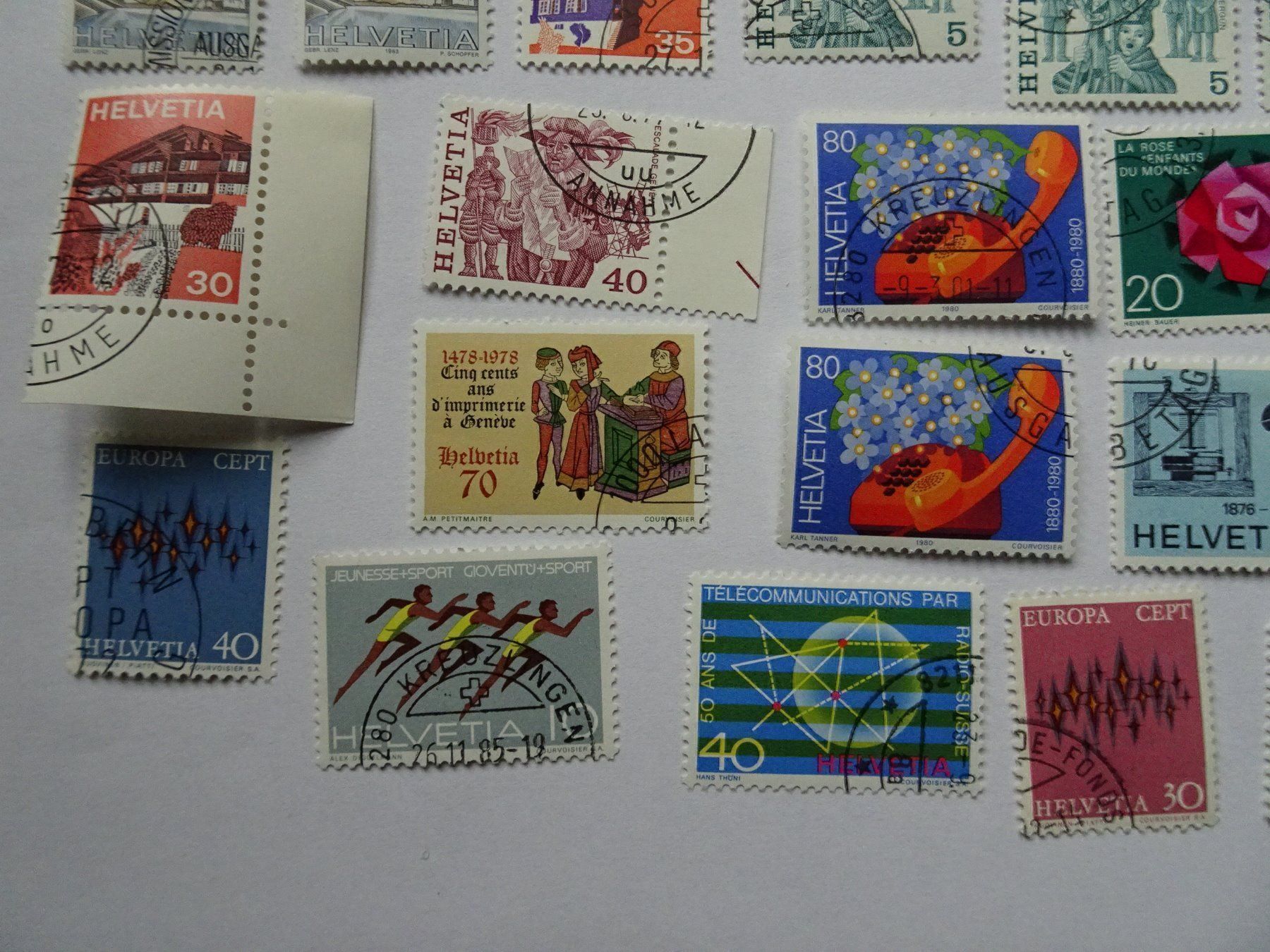 Alle Briefmarken: E.T. Stempel – Neu (gemäss Beschreibung) aus Aadorf von Chnorli-Furz 4