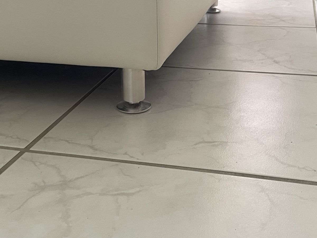 Divani: Hochwertiges Ledersofa weiss – Nuovo (secondo la descrizione) da Goldingen venduto da Wolfi04 3
