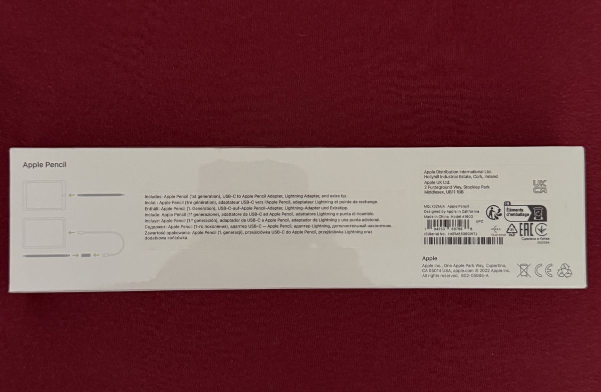 Apple Penna & Evidenziatori: Apple Pencil (1. Generation) neu originalverpackt – Nuovo e nell'imballaggio originale da Würenlos venduto da lea_87qz 2