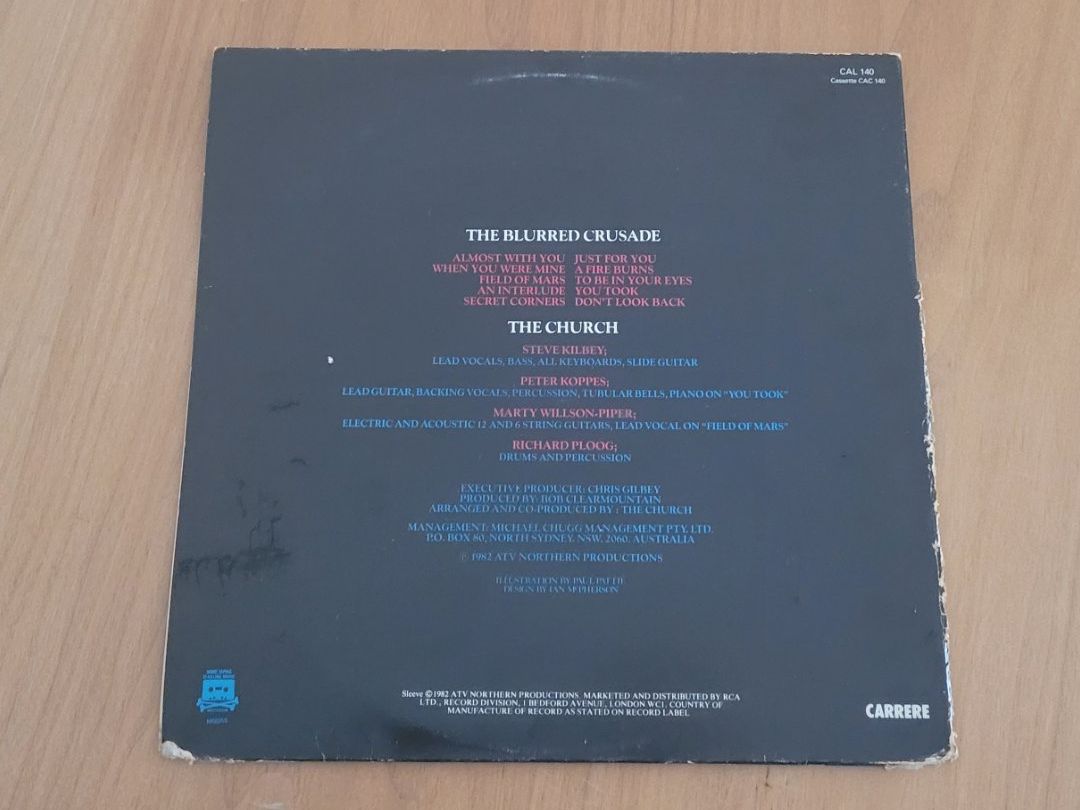Dischi in vinile: LP  The Church – Usato da Martigny venduto da MZ-67 3