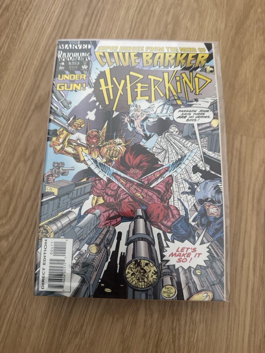 BD: Comic Marvel Clive Barker Hyperkind Ausgabe 4 – D'occasion à Buchrain par Steeefan