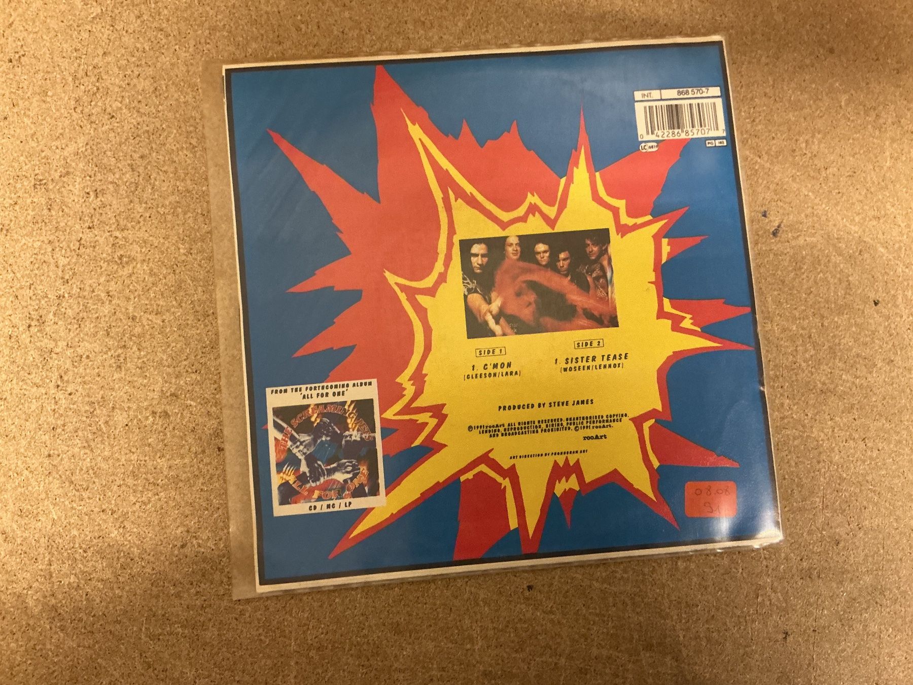 Vinyles: The Screaming Jets Single C'mon – D'occasion à Winterthur par Tumko-Vinyl 1