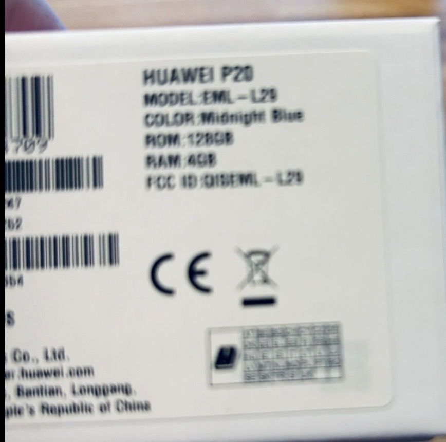 Huawei Telefoni cellulari / Smartphones: Huawei P20, 128GB, Midnight Blue – Usato da Luzern venduto da M.Ai 3