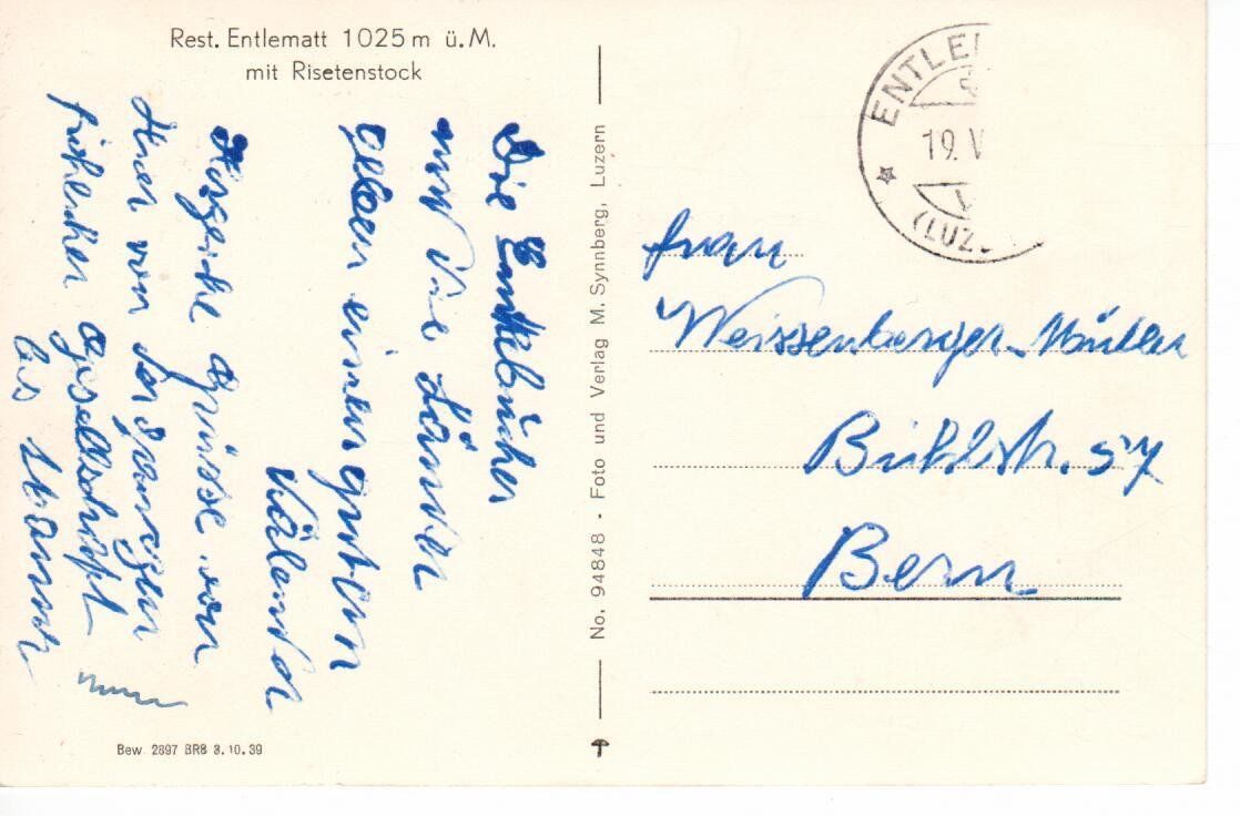 Cartoline postali: Rest. Entlenmatt – Usato da Wolhusen venduto da Curver9 1