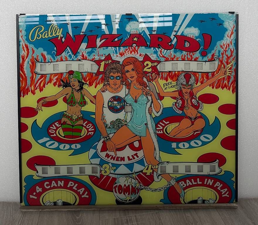 Flipperkästen: Cadre de Pinball Flipper WIZARD Roger Daltrey – Gebraucht aus Gland von kba_9tsz
