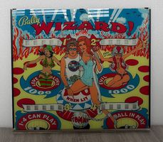 Cadre de Pinball Flipper WIZARD Roger Daltrey