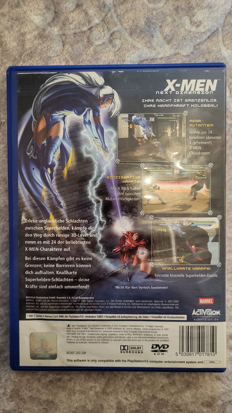 Giochi: X Men Next Dimension / Playstation 2 Spiel. Kompl.! – Nuovo (secondo la descrizione) da Biel/Bienne venduto da Retrohr 2