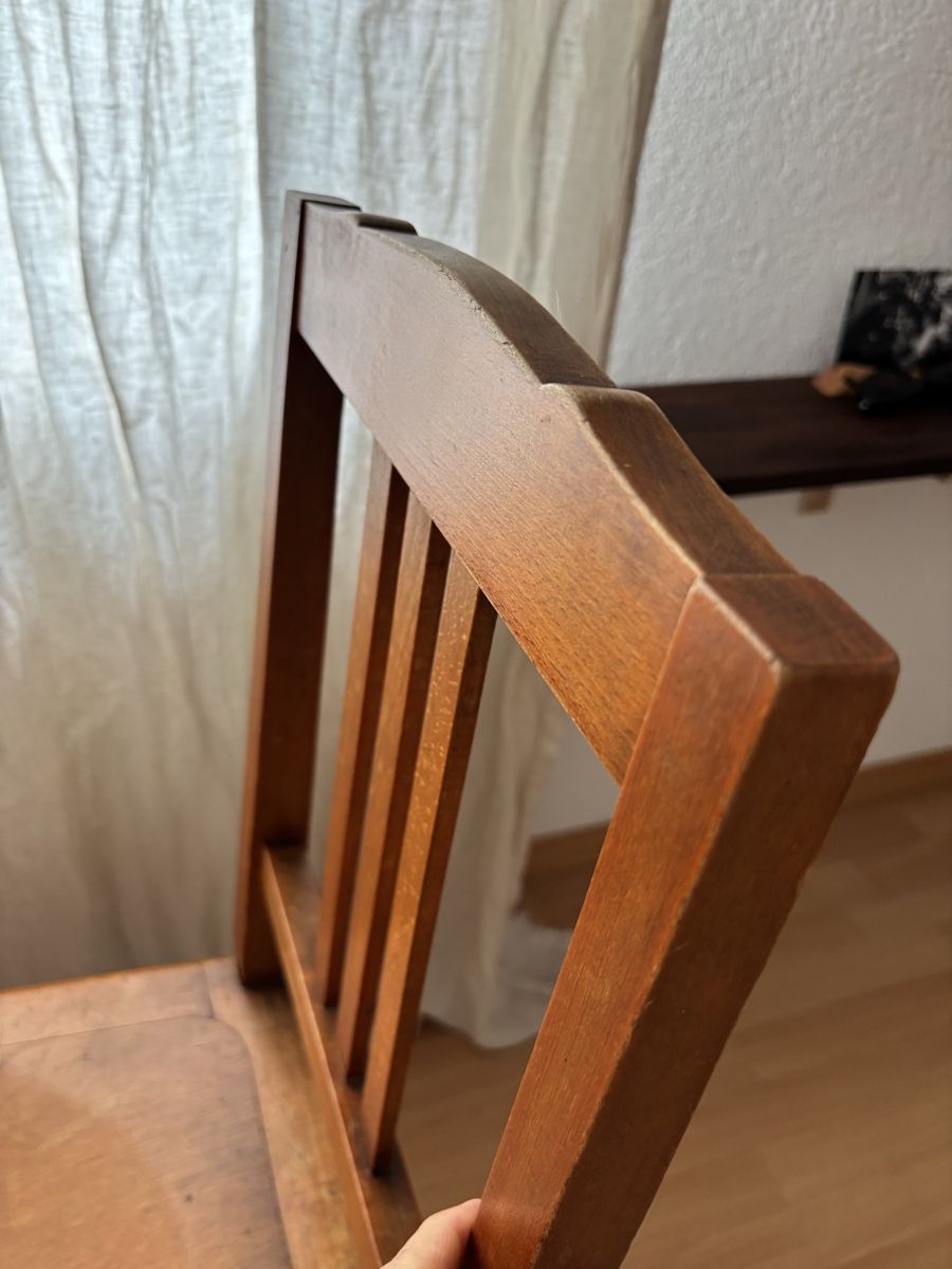 Sedie: Vintage-Holzstuhl – Usato da Bern venduto da wisemagpie 7