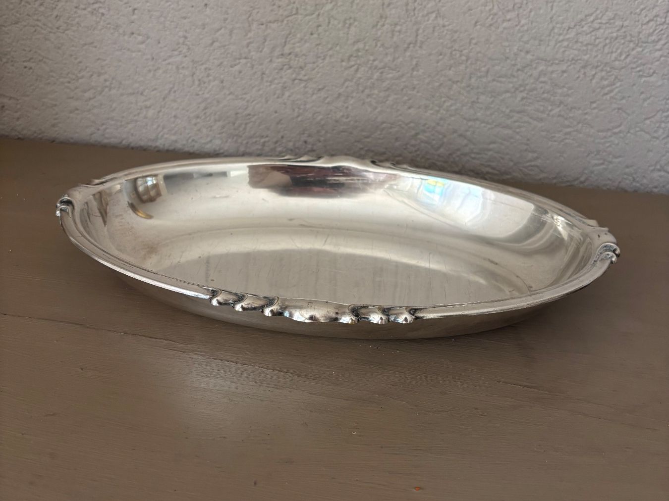 Piatti di portata: Silberschale oval - gut erhalten – Usato da Egg b. Zürich venduto da sus_8rnb 1