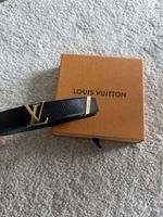 Louis Vuitton Gürtel schwarz Grösse 75 mit Beleg original